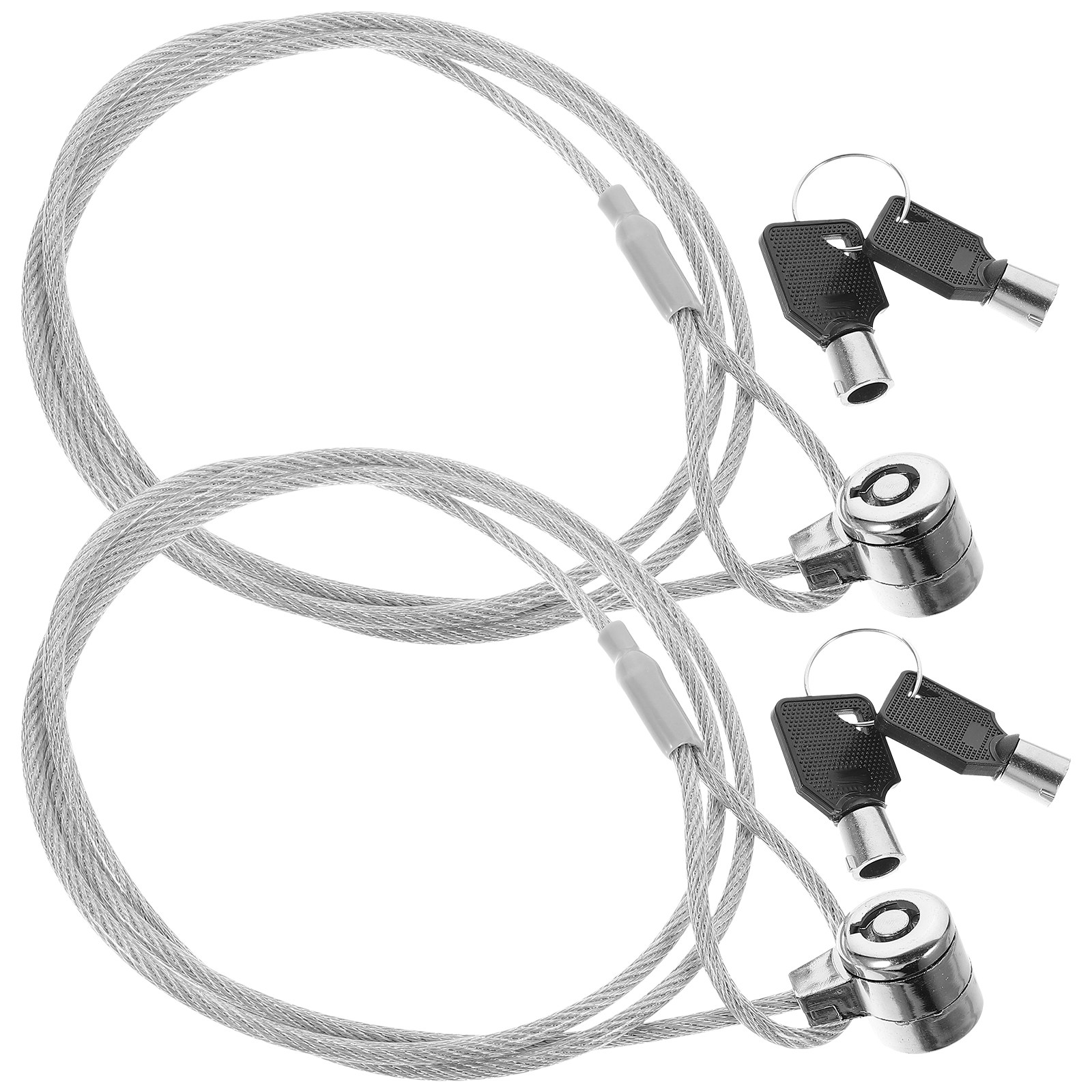 Cable Lock Laptop - 2Sets Security Hardware Cable Lock 6Ft