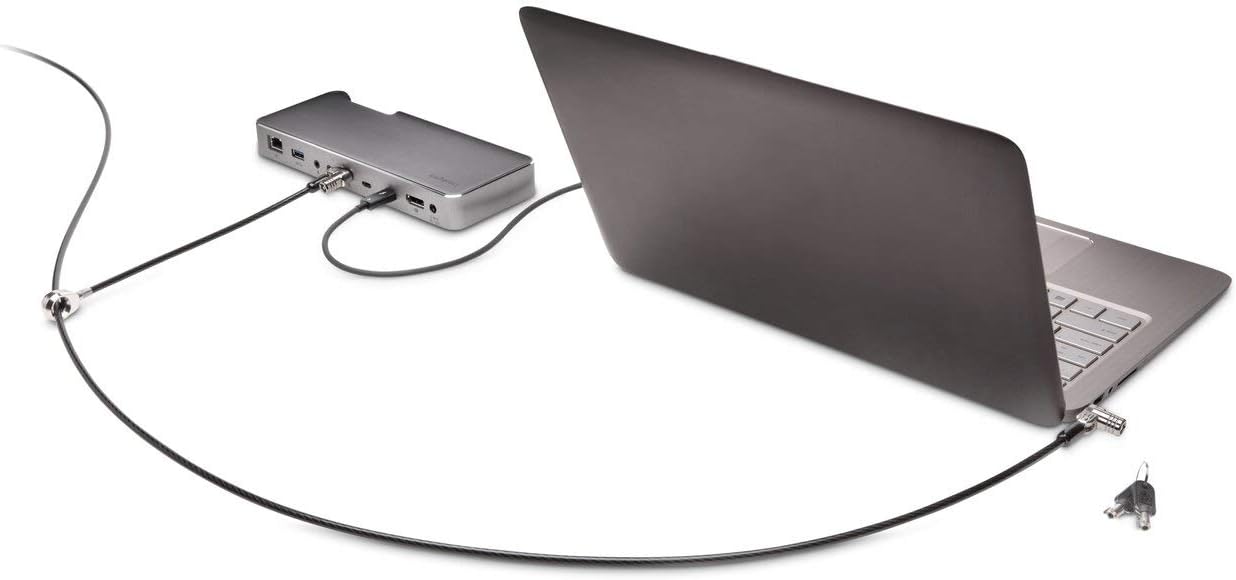 Twin Cable Lock for Laptops, 1 - Cable Lock Laptop avaliação e preço
