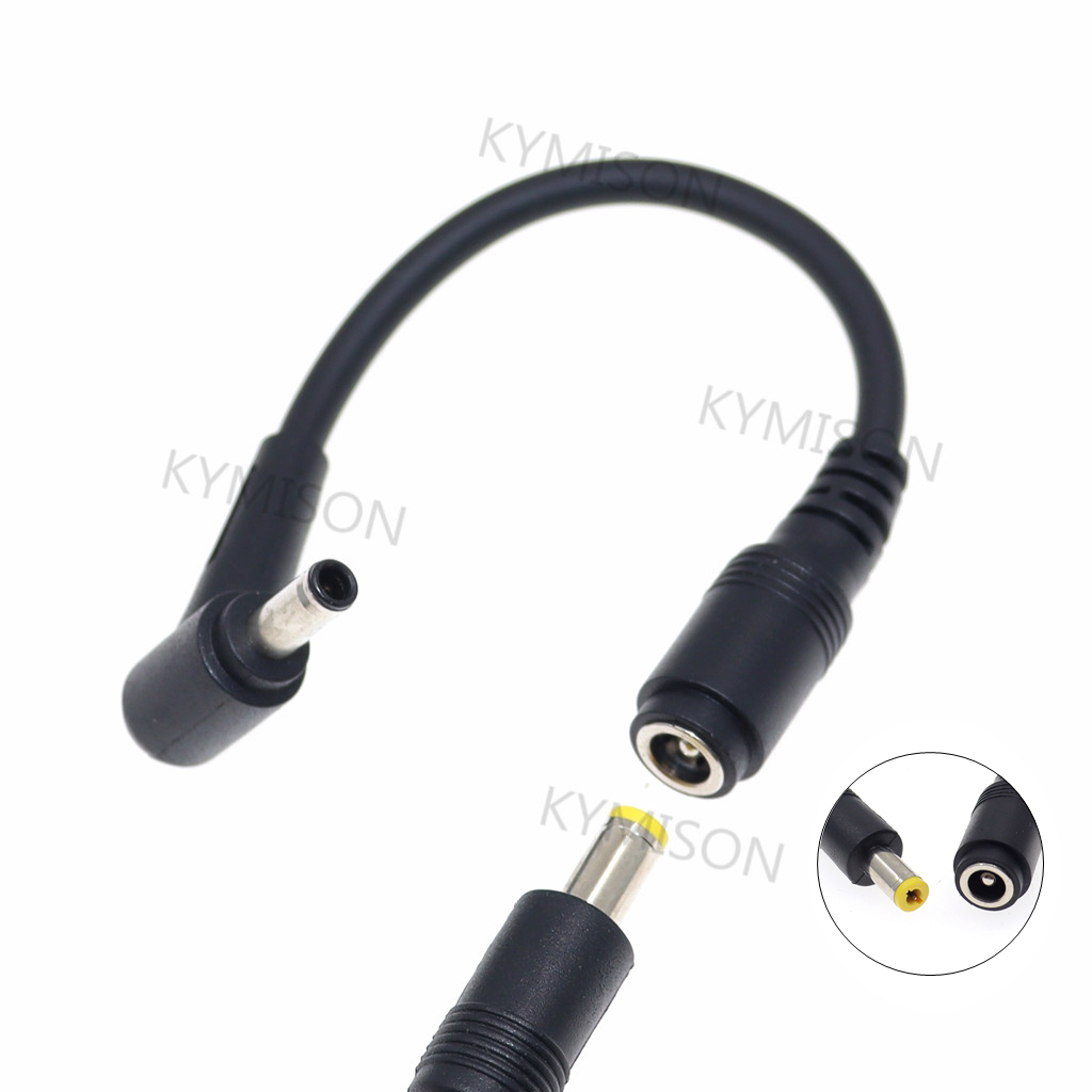 DC jack 5.5*2.5 Female to 4.5* - Cable Lock Laptop avaliação e preço