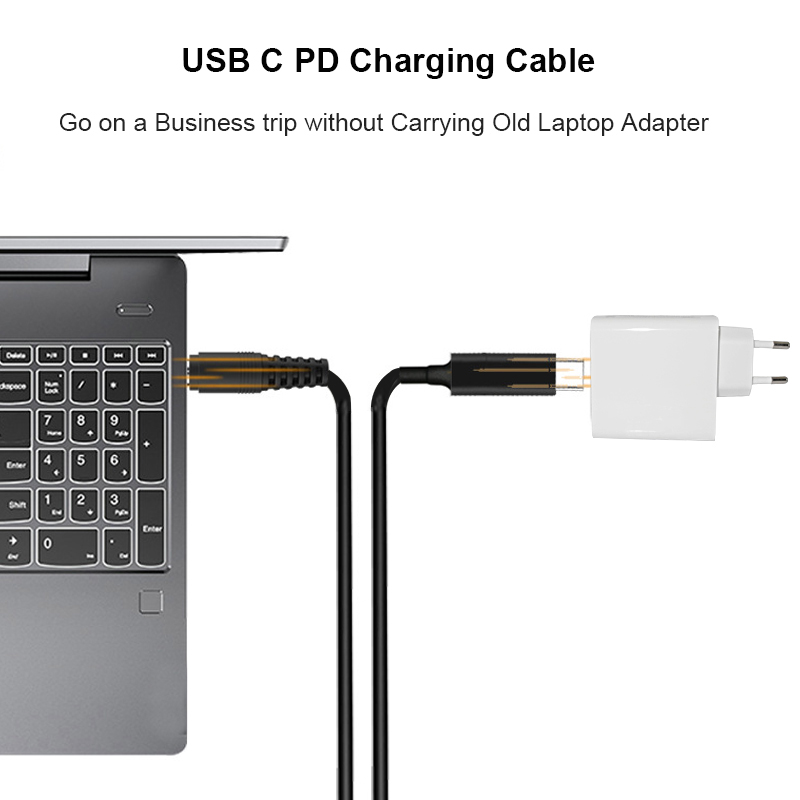 USB Type C to DC 3.0x1.1mm 3.0 - Cable Lock Laptop avaliação e preço