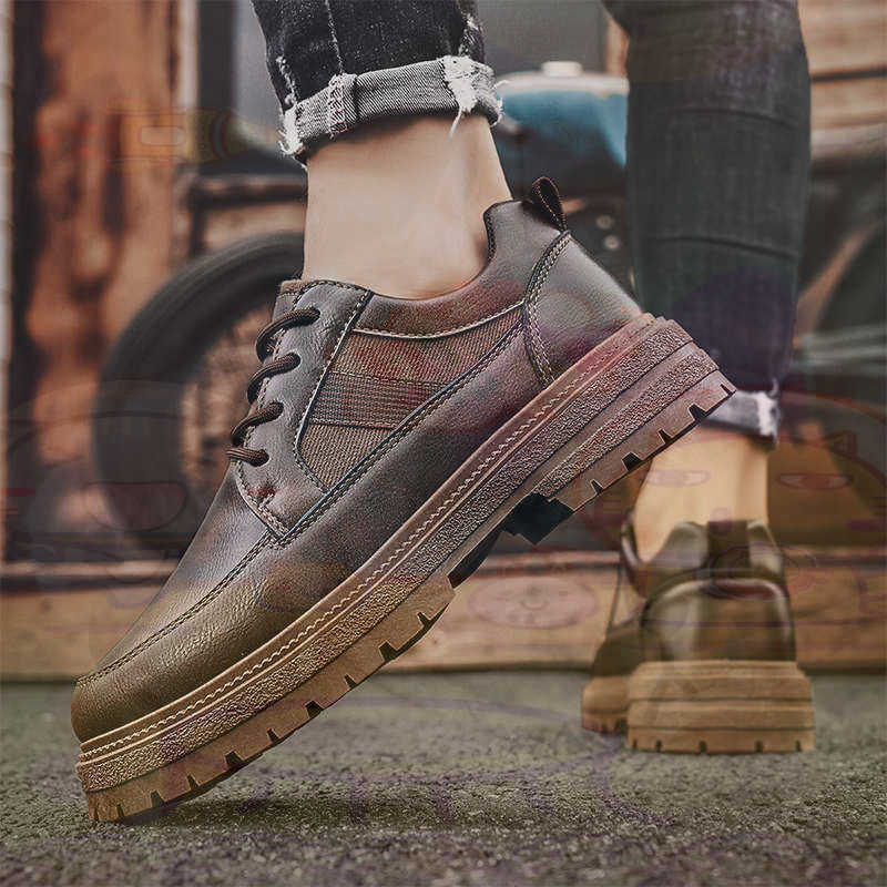 Dark Natural Leather Fashion T - Office Tech Outfits avaliação e preço