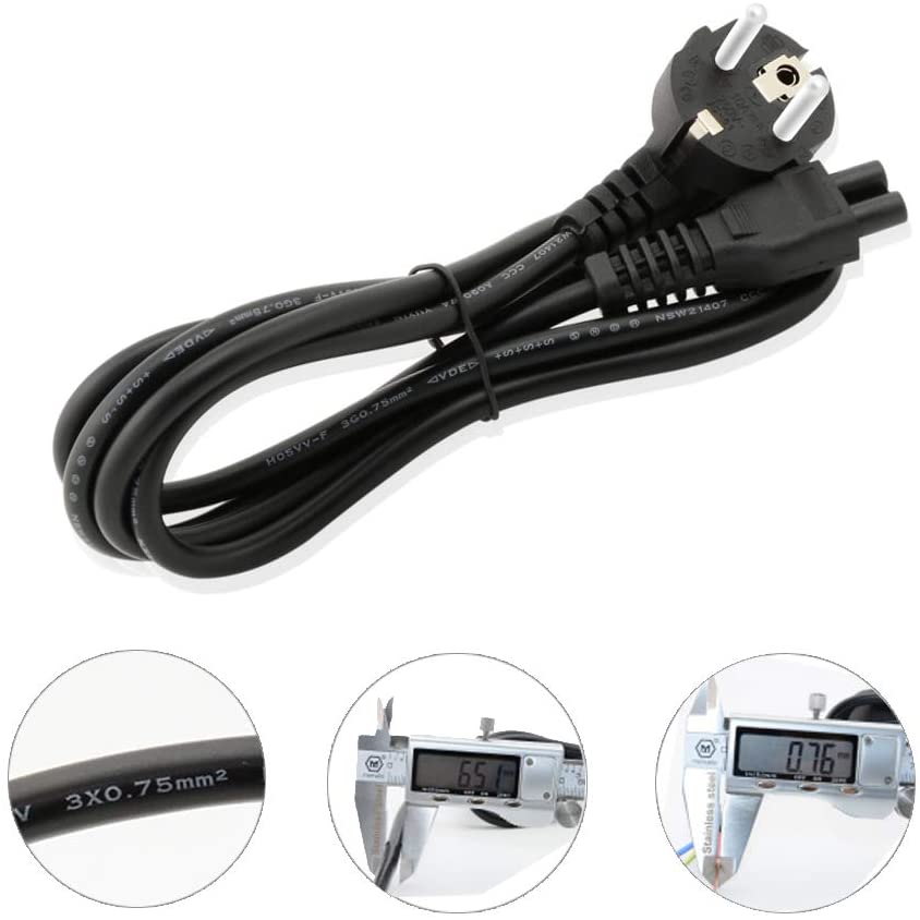 1.5M EU Universal Laptop 3-pin - Cable Lock Laptop avaliação e preço