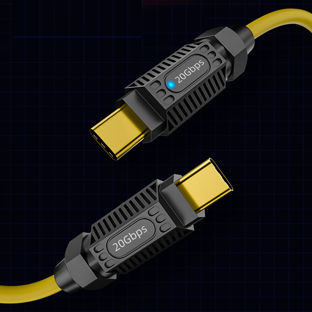 USB Type C Data Cable 8K 20Gbp - Cable Lock Laptop avaliação e preço